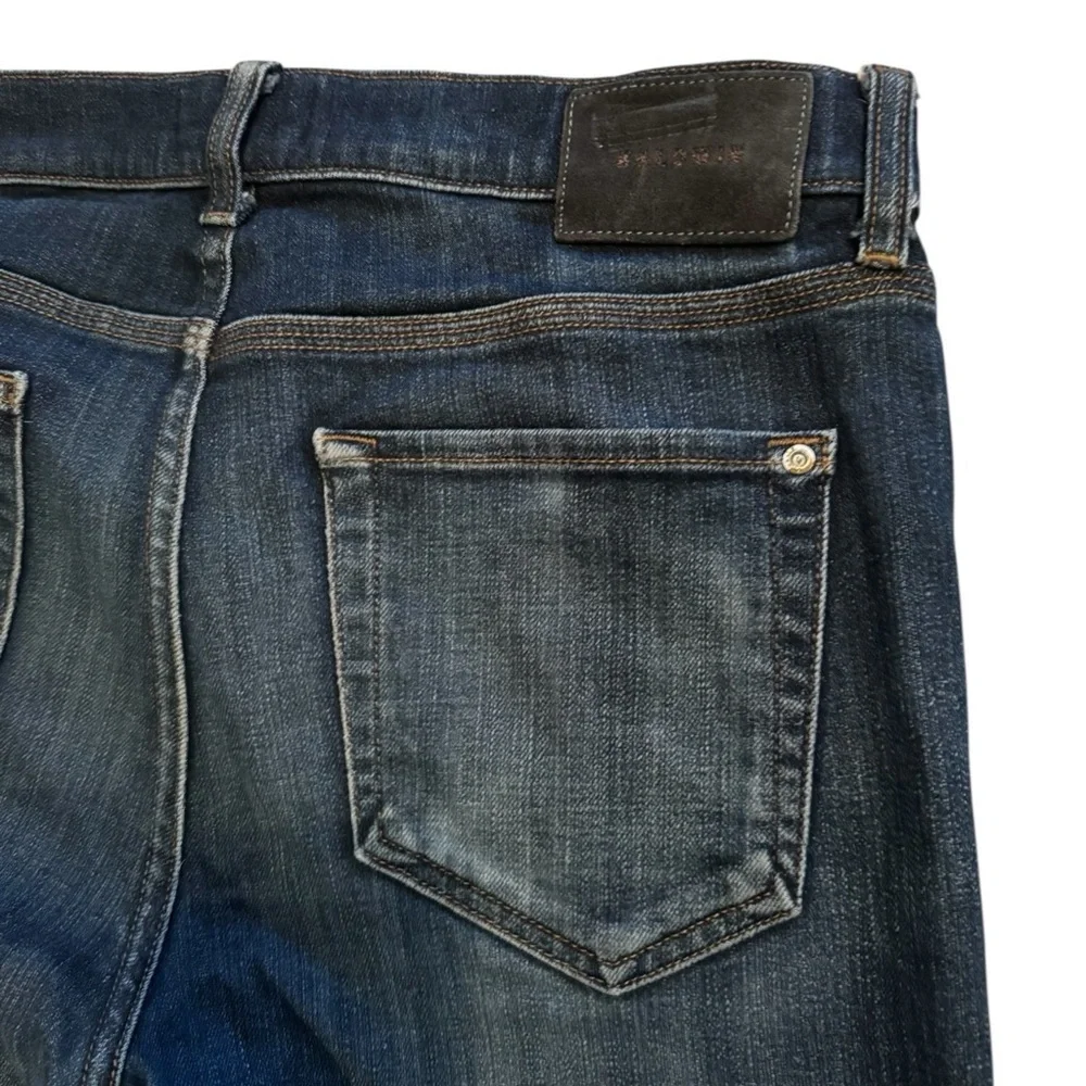 Baldwin Men’s 76 Slim Japanese Selvedge Size 34 Button Fly USA Denim Jeans - Picture 8 of 9